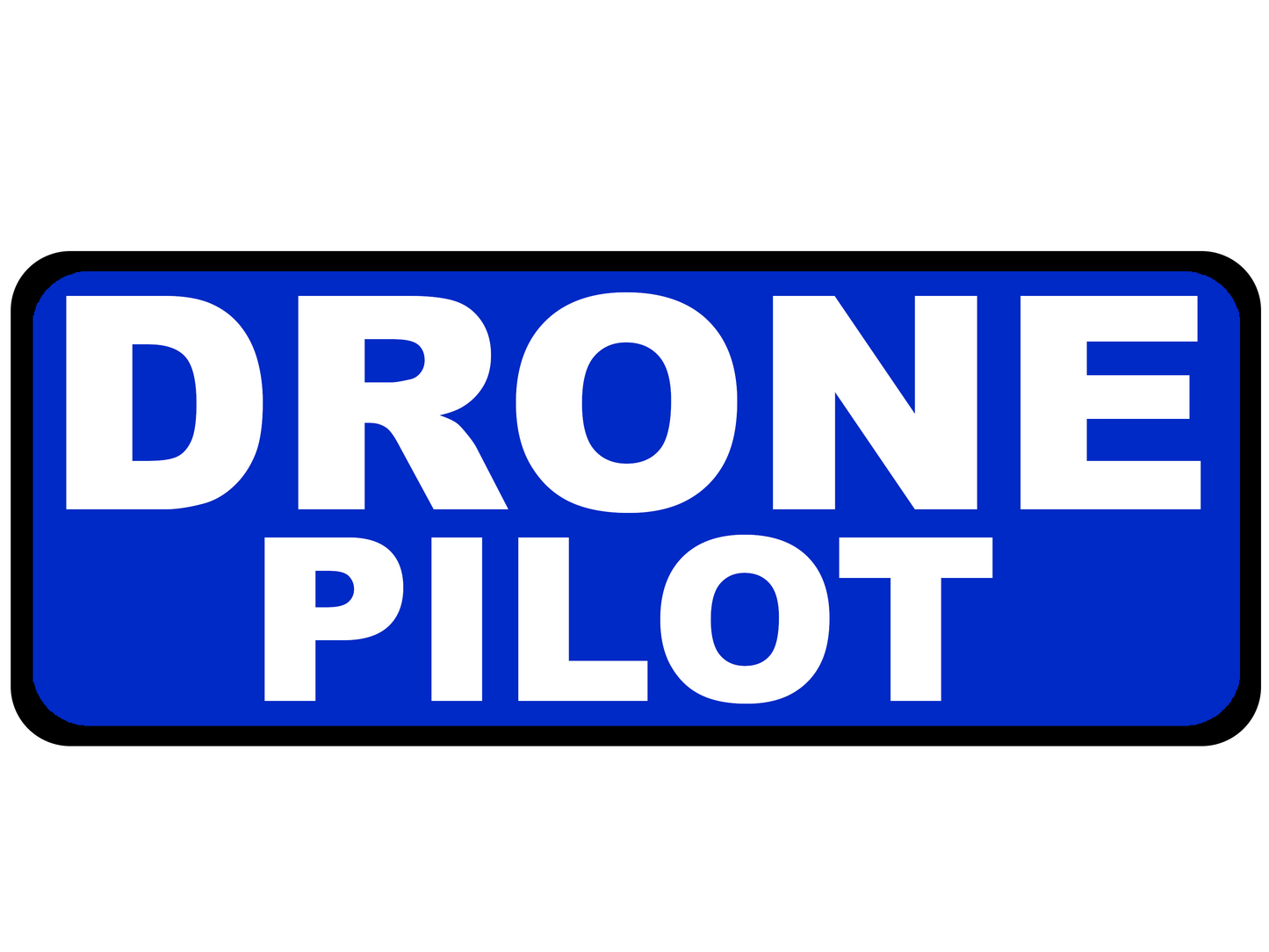 Drone Pilot - Emergency Vehicle Sign