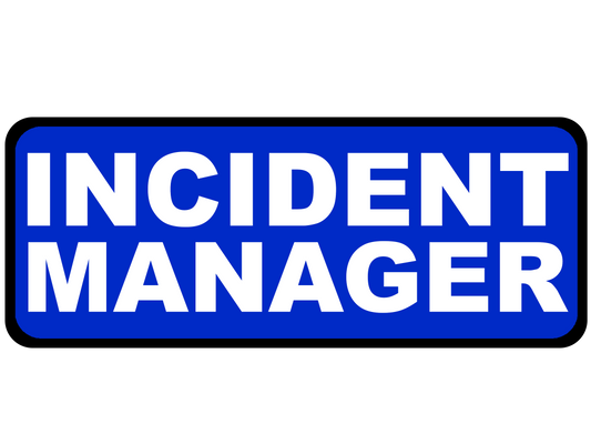 Incident Manager - Emergency Vehicle Sign