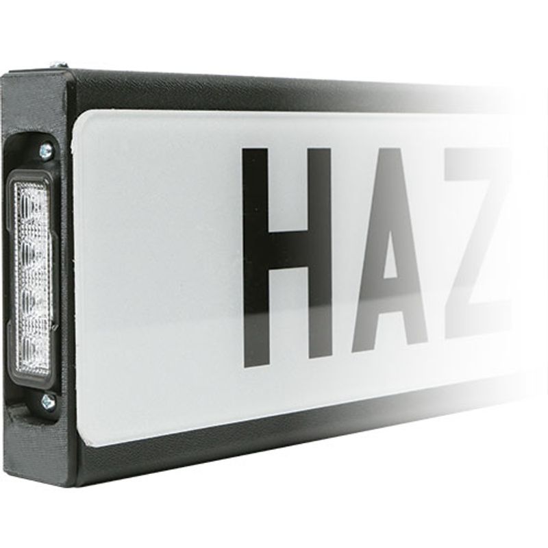 5-7254 Number plate covert plinth system with 2x4LED lights