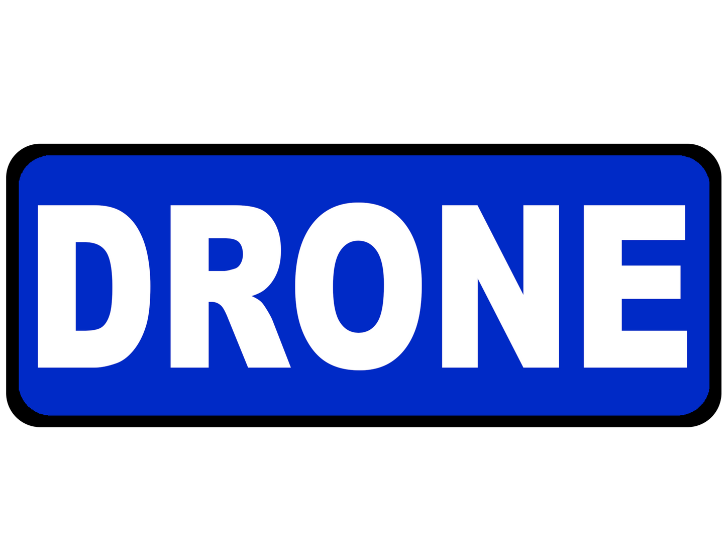 Drone - Emergency Vehicle Sign