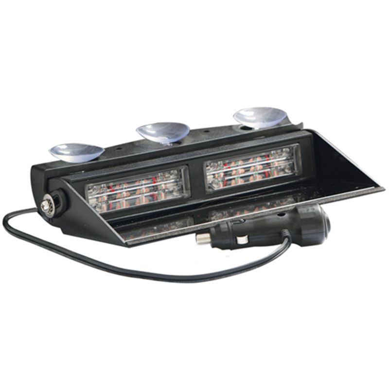 4-2060 dual 4+4LED screen mount warning light