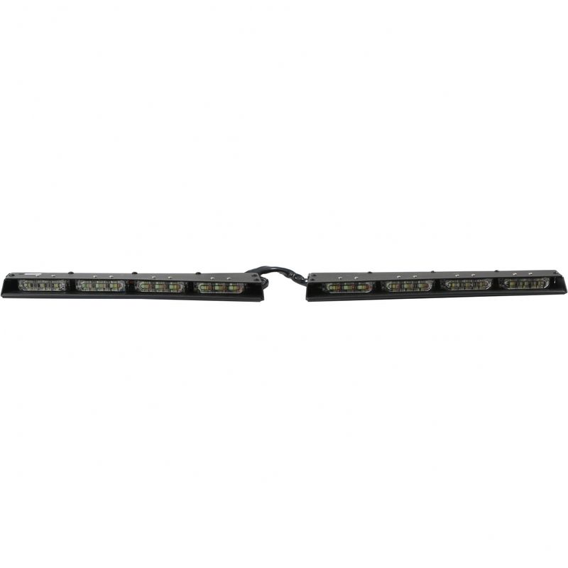 5-4086-slimline 4+4 module interior LED lightbar - dual colours